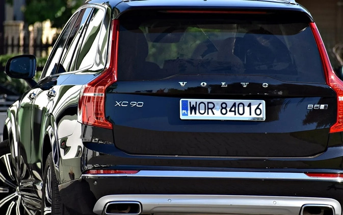 Volvo XC 90 cena 159900 przebieg: 134673, rok produkcji 2019 z Tykocin małe 781